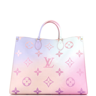 Louis Vuitton OnTheGo Tote Spring in the City Monogram Giant Canvas GM