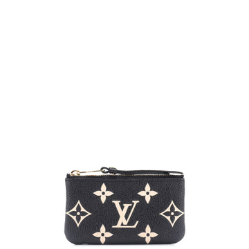 Louis Vuitton Key Pouch Bicolor Monogram Empreinte Giant