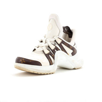 Louis Vuitton Women's LV Archlight Sneakers Mesh and Monogram Coated Canvas