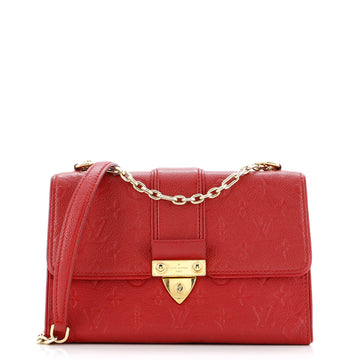 Louis Vuitton Saint Sulpice Handbag Monogram Empreinte Leather PM