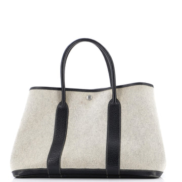 Hermes Garden Party Tote Toile and Leather 36