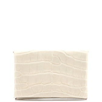 Hermes Calvi Card Holder Alligator