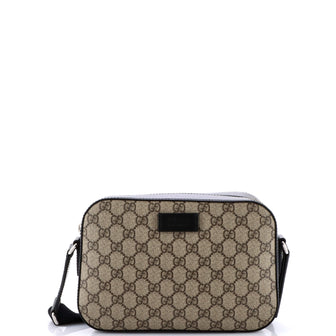 Gucci Camera Shoulder Bag GG Coated Canvas Small