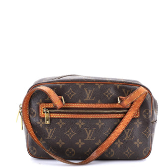 Louis Vuitton Cite Handbag Monogram Canvas MM