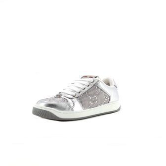 Gucci Screener Sneakers GG Canvas with Crystals