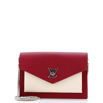 Louis Vuitton Mylockme Chain Pochette Leather