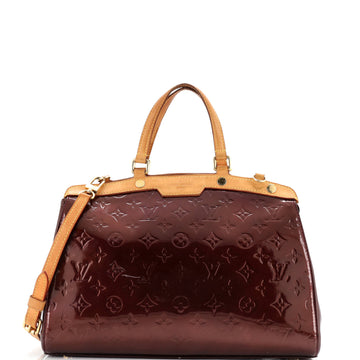 Louis Vuitton Brea Handbag Monogram Vernis MM
