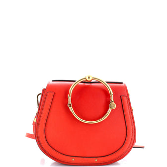 Chloe Nile Crossbody Bag Leather Medium