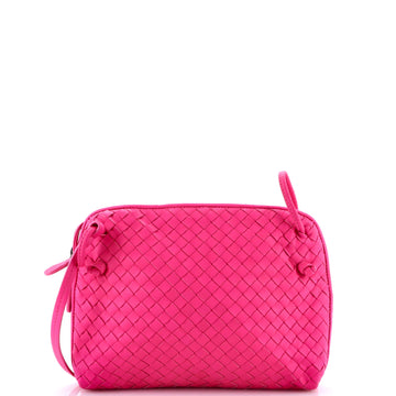 Bottega Veneta Nodini Crossbody Bag Intrecciato Nappa Small