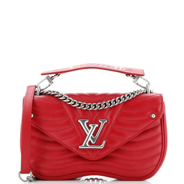 Louis Vuitton New Wave Chain Bag Quilted Leather MM