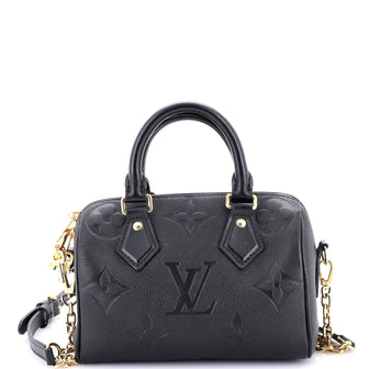 Louis Vuitton Speedy Bandouliere Bag Monogram Empreinte Giant 20