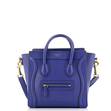 Celine Luggage Bag Smooth Leather Nano