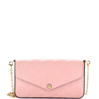 Louis Vuitton Felicie Pochette Monogram Empreinte Leather