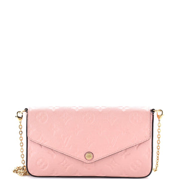 Louis Vuitton Felicie Pochette Monogram Empreinte Leather