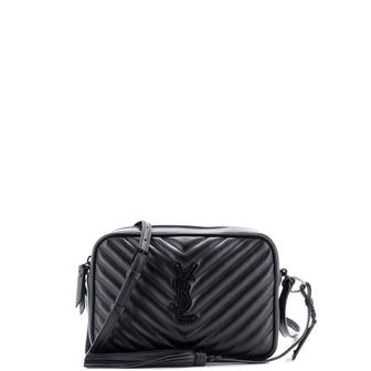 Saint Laurent Lou Camera Bag Matelasse Chevron Leather Small