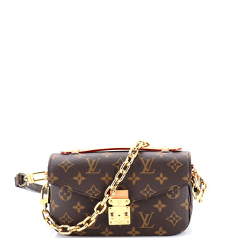 Louis Vuitton Pochette Metis Monogram Canvas East West