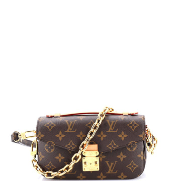 Louis Vuitton Pochette Metis Monogram Canvas East West