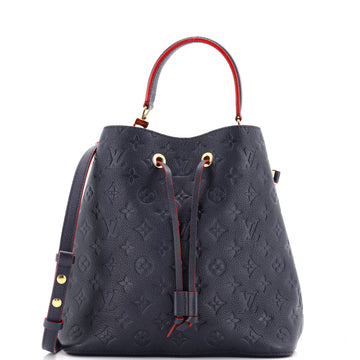 Louis Vuitton NeoNoe Handbag Monogram Empreinte Leather MM