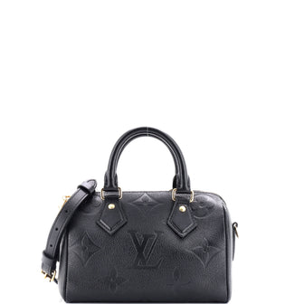 Louis Vuitton Speedy Bandouliere Bag Monogram Empreinte Giant 20
