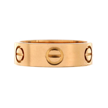 Cartier Love Band Ring 18K Rose Gold