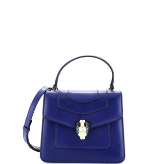 Bvlgari Serpenti Forever Top Handle Bag Leather Small