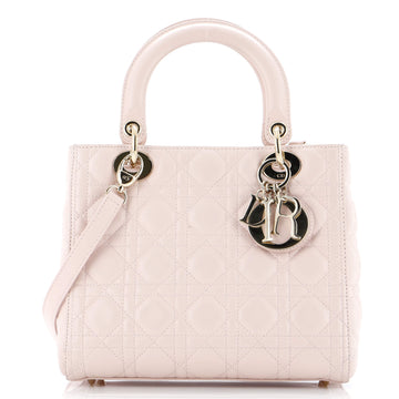 Christian Dior Lady Dior Bag Cannage Quilt Lambskin Medium