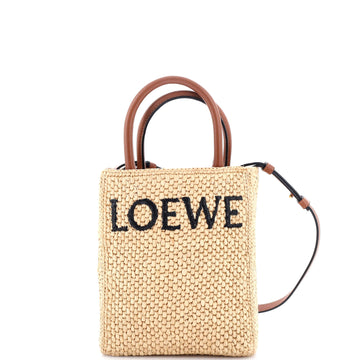 Loewe A5 Tote Raffia
