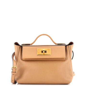 Hermes 24/24 Bag Verso Evercolor with Swift 21