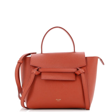 Celine Belt Bag Textured Leather Nano