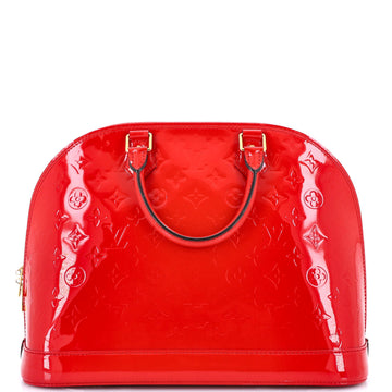 Louis Vuitton Alma Handbag Monogram Vernis MM