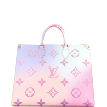 Louis Vuitton OnTheGo Tote Spring in the City Monogram Giant Canvas GM