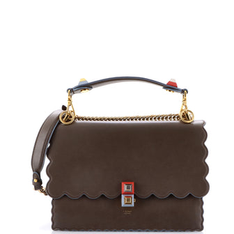 Fendi Kan I Bag Leather Medium