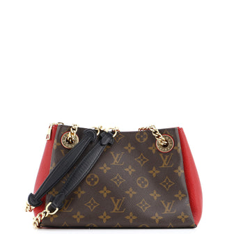 Louis Vuitton Surene Handbag Monogram Canvas with Leather BB