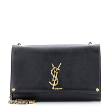 Saint Laurent Classic Monogram Crossbody Bag Calfskin Medium
