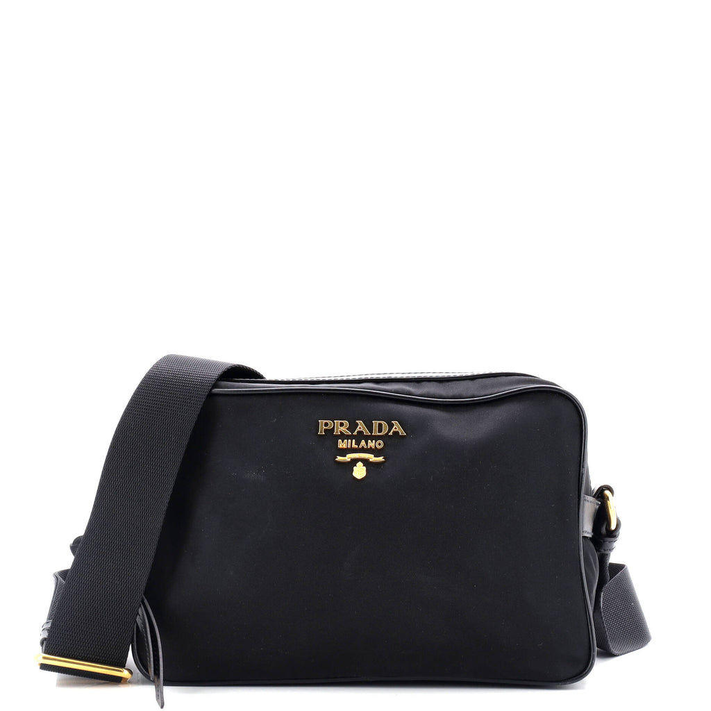 Prada Camera Bag Tessuto Medium Black 3341741