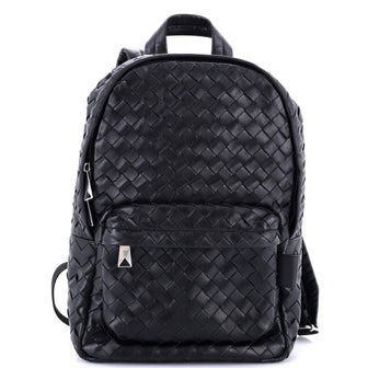 Bottega Veneta Front Pocket Weave Backpack Intrecciato Nappa Medium