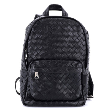 Bottega Veneta Front Pocket Weave Backpack Intrecciato Nappa Medium