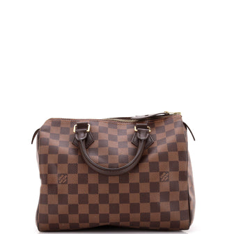 Louis Vuitton Speedy Bandouliere Bag Damier 25