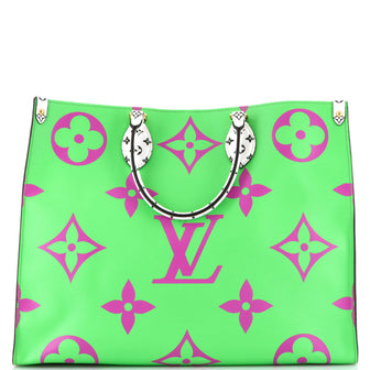 Louis Vuitton OnTheGo Tote Limited Edition Colored Monogram Giant GM