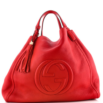 Gucci Soho Shoulder Bag Leather Large