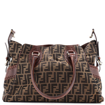 Fendi Bag Du Jour Zucca Canvas Medium