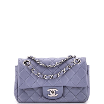 Chanel Classic Single Flap Bag Quilted Lambskin Mini