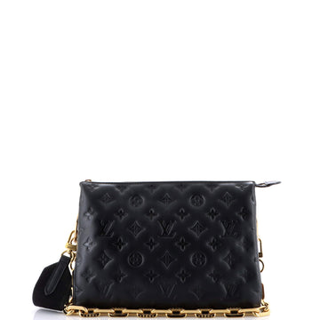 Louis Vuitton Coussin Bag Monogram Embossed Lambskin PM