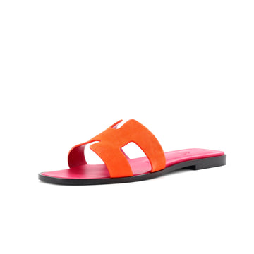 Hermes Women's Oran Sandals Suede