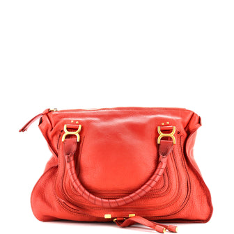 Chloe Marcie Shoulder Bag Leather Large