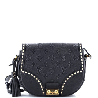 Louis Vuitton Junot Handbag Monogram Empreinte Leather