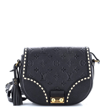Louis Vuitton Junot Handbag Monogram Empreinte Leather
