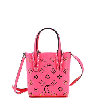 Christian Louboutin Cabata Tote Perforated Leather Mini