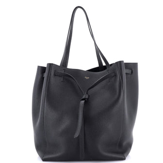 Celine Phantom Tie Cabas Tote Leather Medium