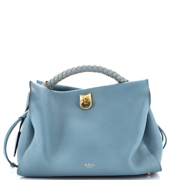 Mulberry Iris Shoulder Bag Leather with Braided Detail Medium
